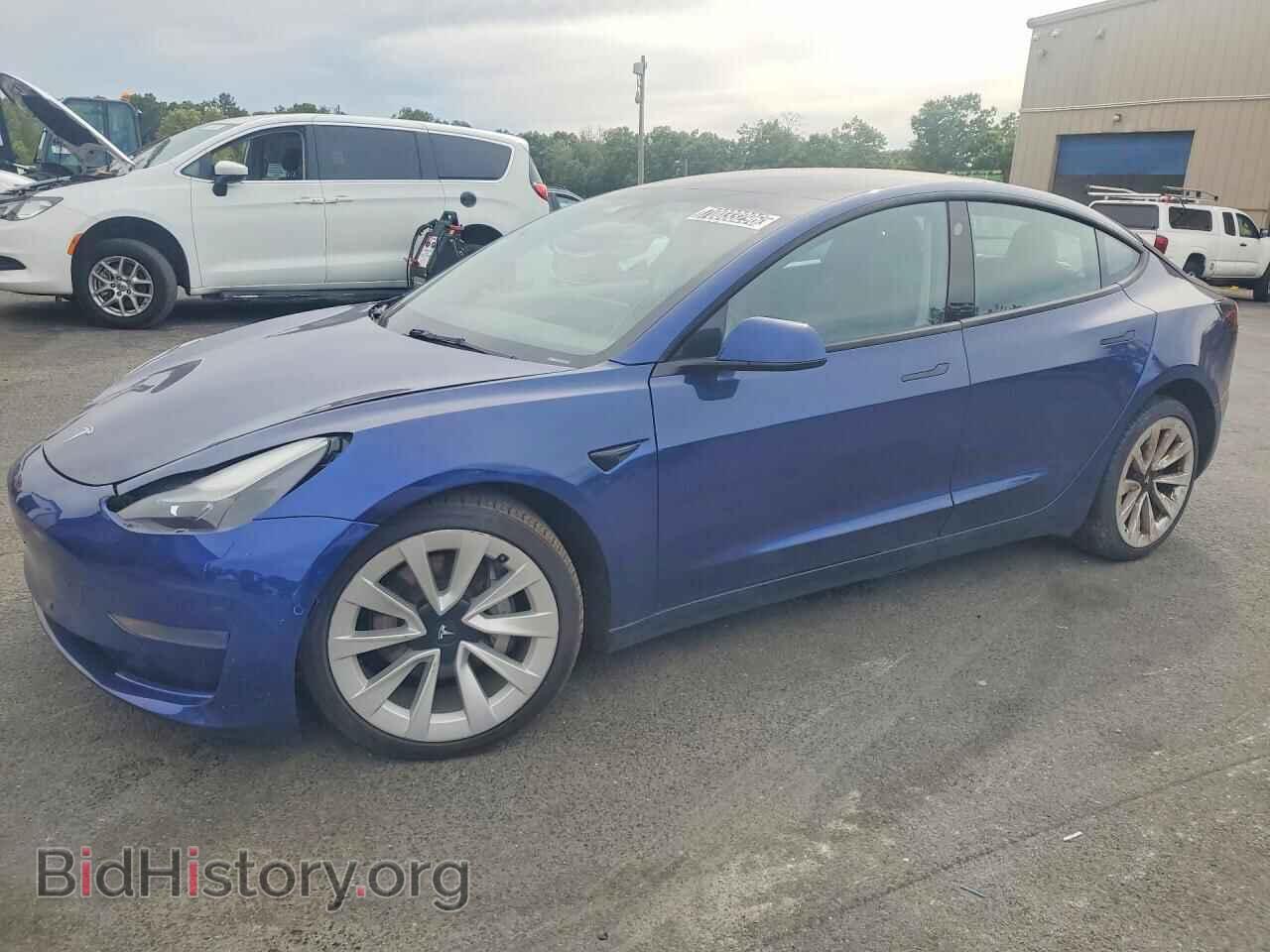 Фотография 5YJ3E1EA2NF372311 - TESLA MODEL 3 2022