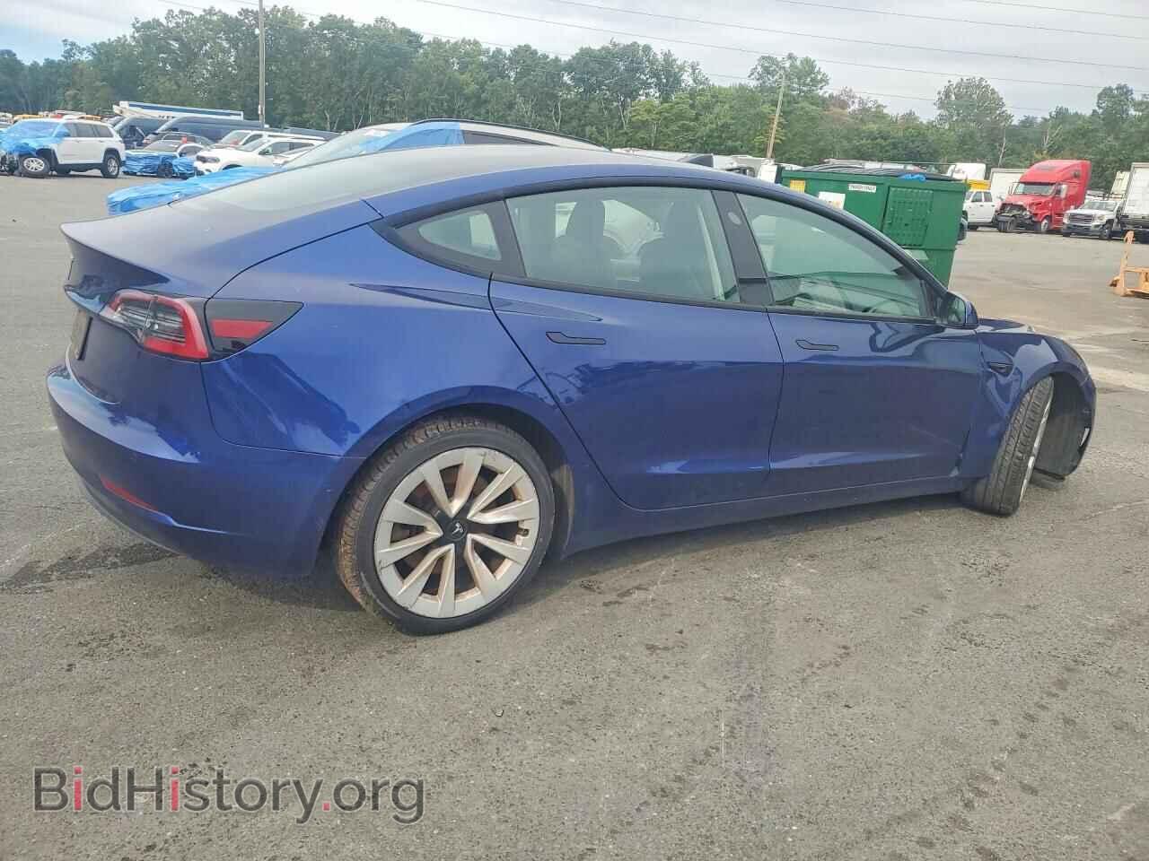 2022 TESLA MODEL 3 - VIN: 5YJ3E1EA2NF372311 - Фото 3