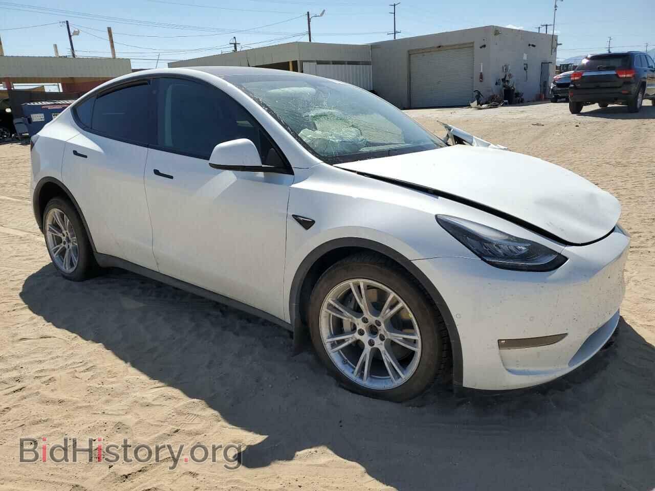 2022 TESLA MODEL Y - VIN: 7SAYGAEE2NF344854 - Фото 4