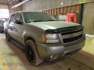 2007 Chevrolet AVALANCHE, gray — VIN 3GNFK12367G217020, Copart