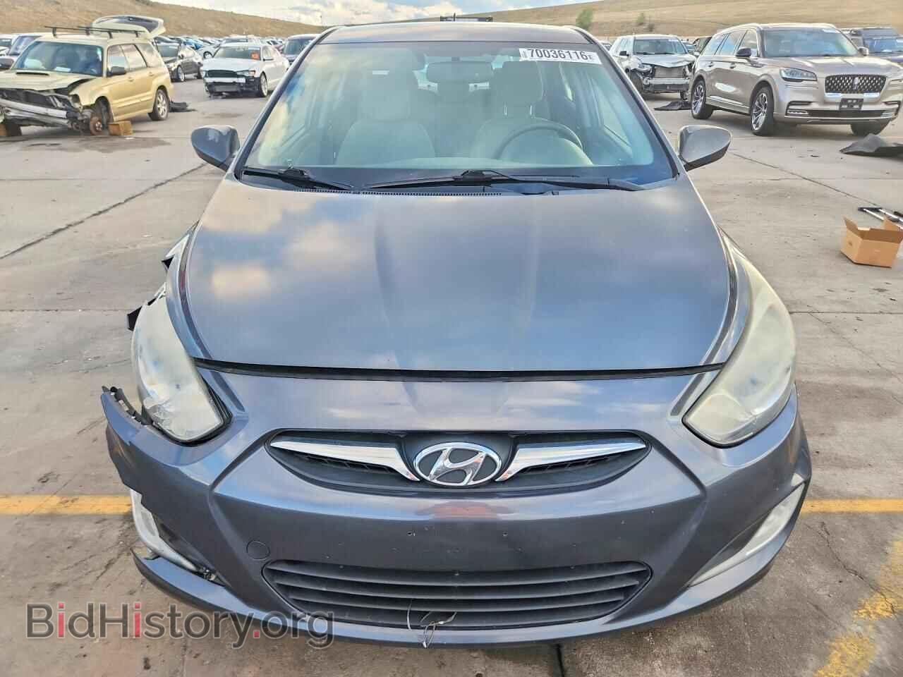 2013 HYUNDAI ACCENT - VIN: KMHCU4AE0DU379904 - Фото 5
