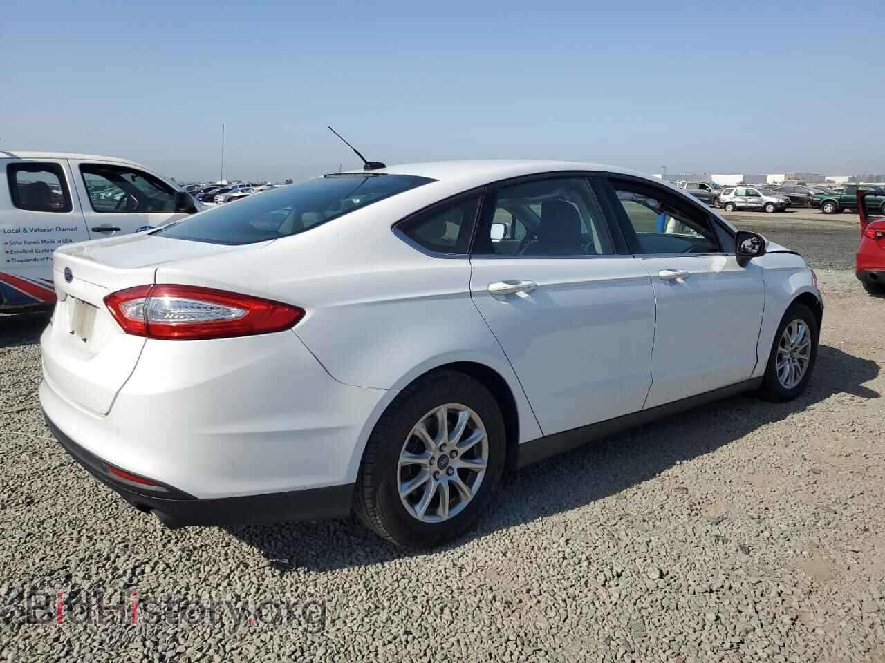 2016 FORD FUSION - VIN: 3FA6P0G70GR305104 - Фото 3