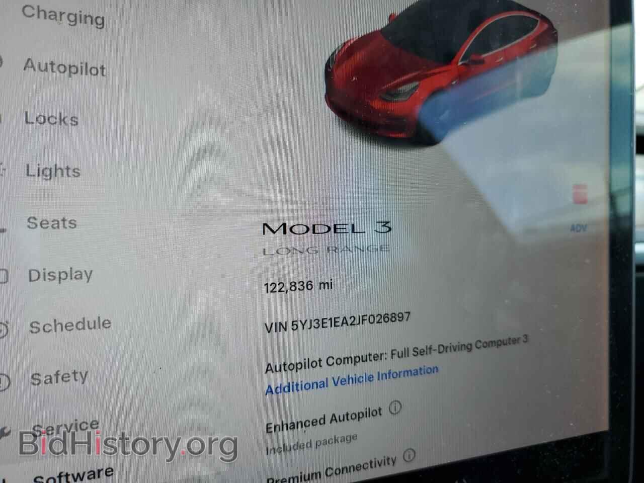 2018 TESLA MODEL 3 - VIN: 5YJ3E1EA2JF026897 - Фото 9