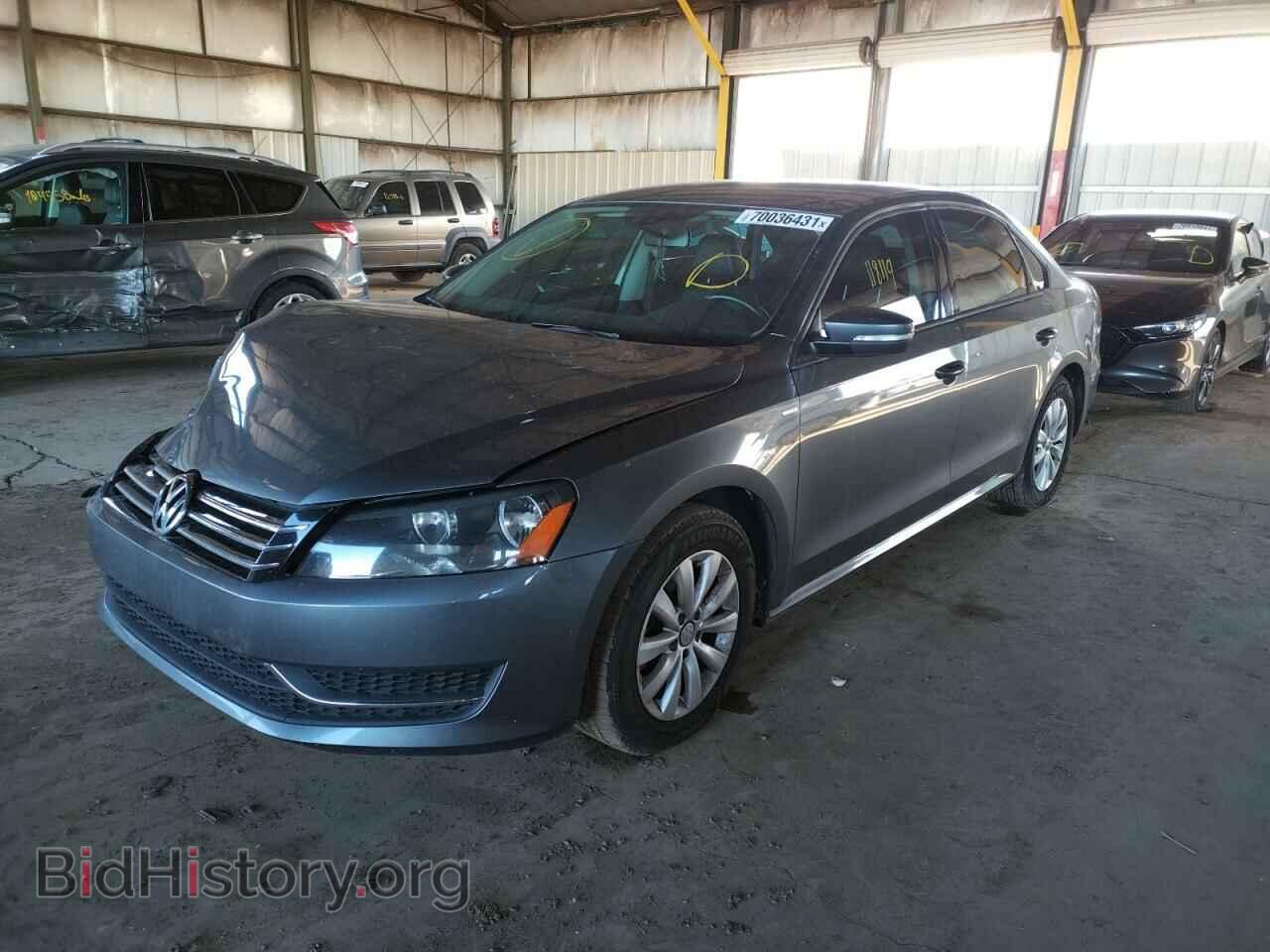 2014 VOLKSWAGEN PASSAT - VIN: 1VWAT7A33EC112923 - Фото 2