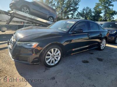 2016 Audi A6 Premium Plus, black — VIN WAUGFAFC2GN099130, Copart