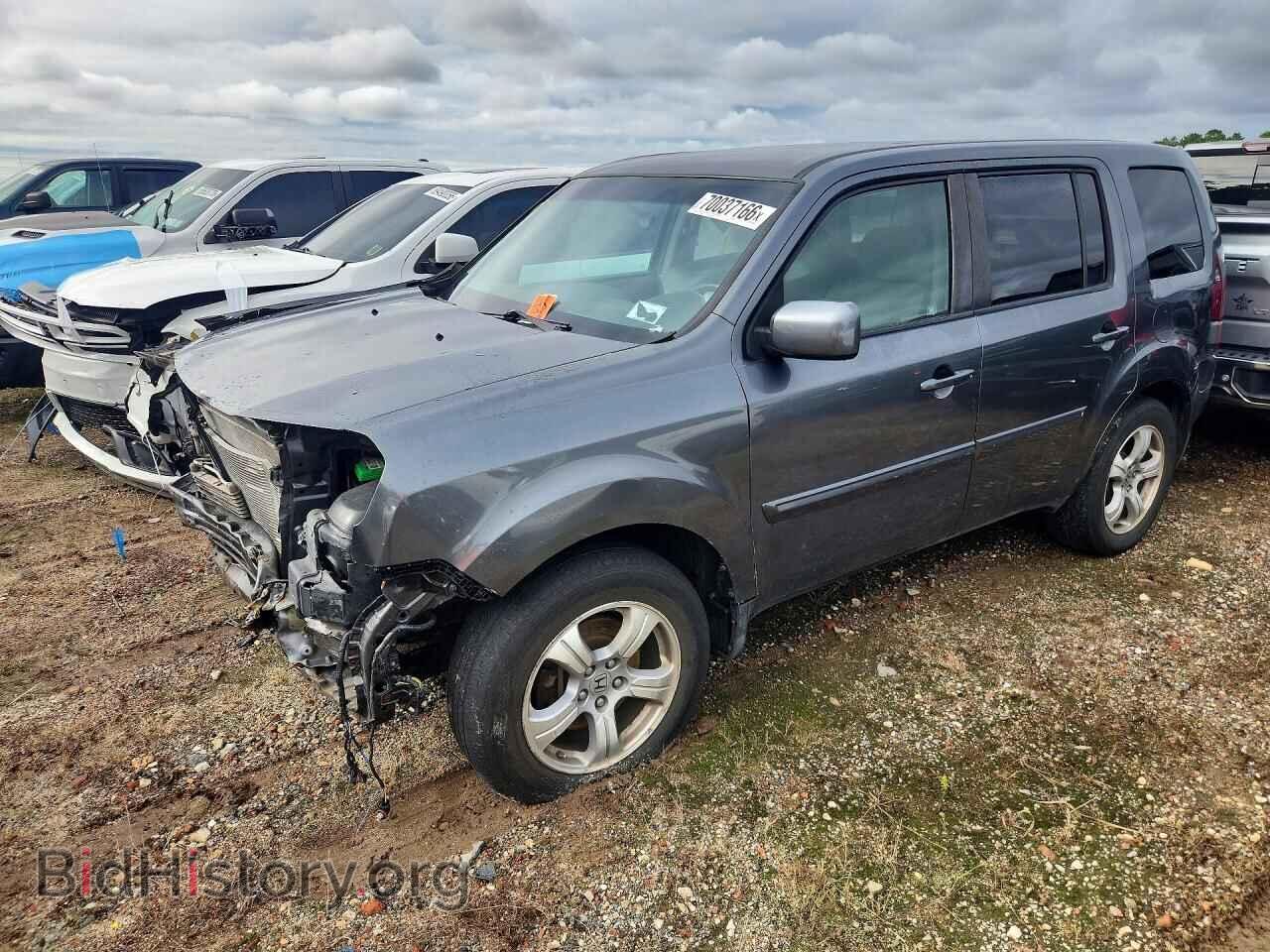 Фотография 5FNYF4H41CB023583 - HONDA PILOT 2012