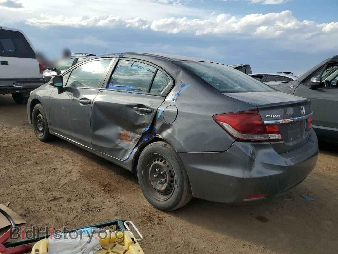 2013 HONDA CIVIC - VIN: 2HGFB2F56DH602391 - Фото 2