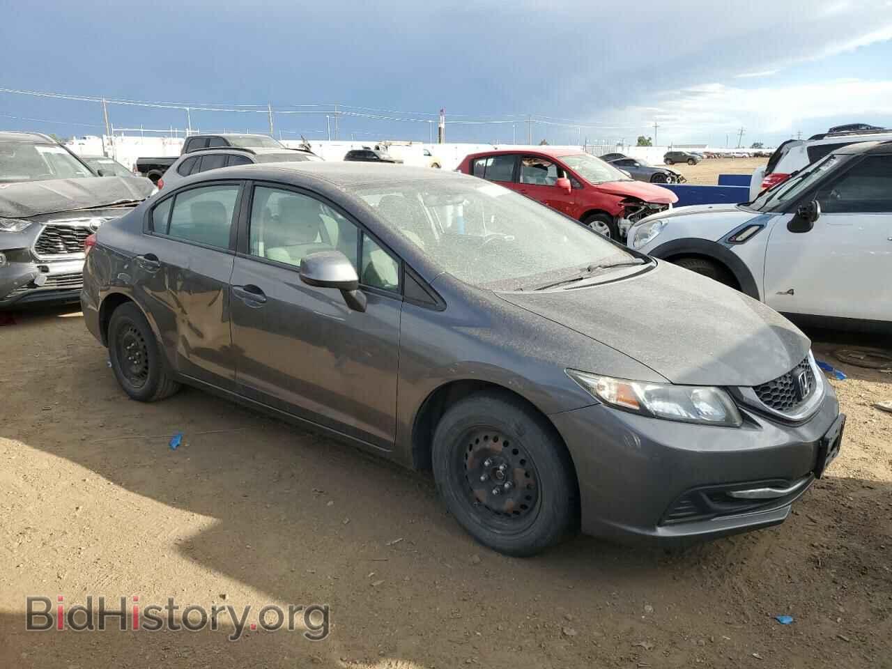 2013 HONDA CIVIC - VIN: 2HGFB2F56DH602391 - Фото 4