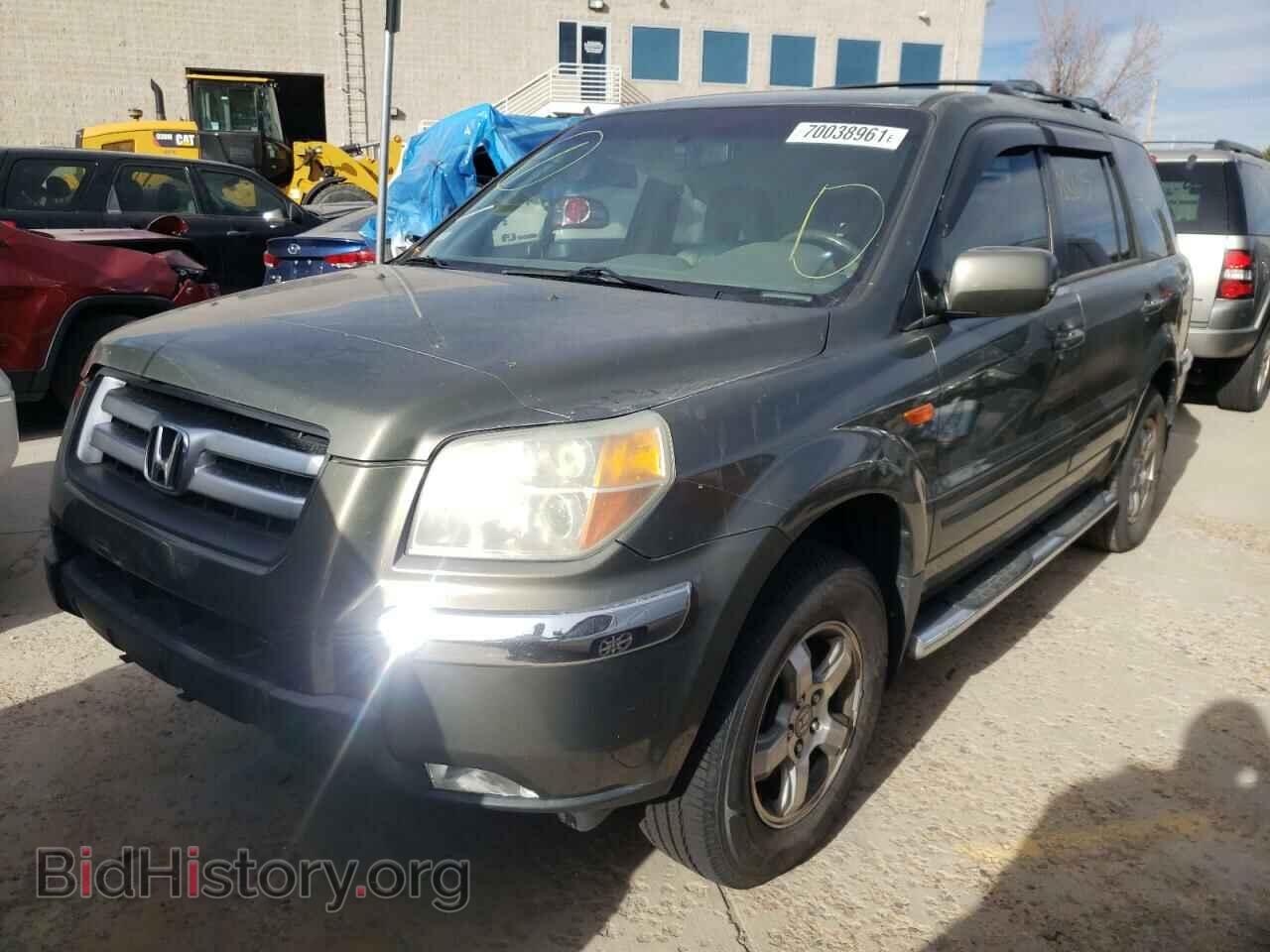 2006 HONDA PILOT - VIN: 2HKYF18586H515010 - Фото 2