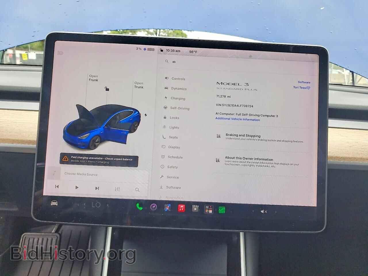2020 TESLA MODEL 3 - VIN: 5YJ3E1EA4LF739724 - Photo 9