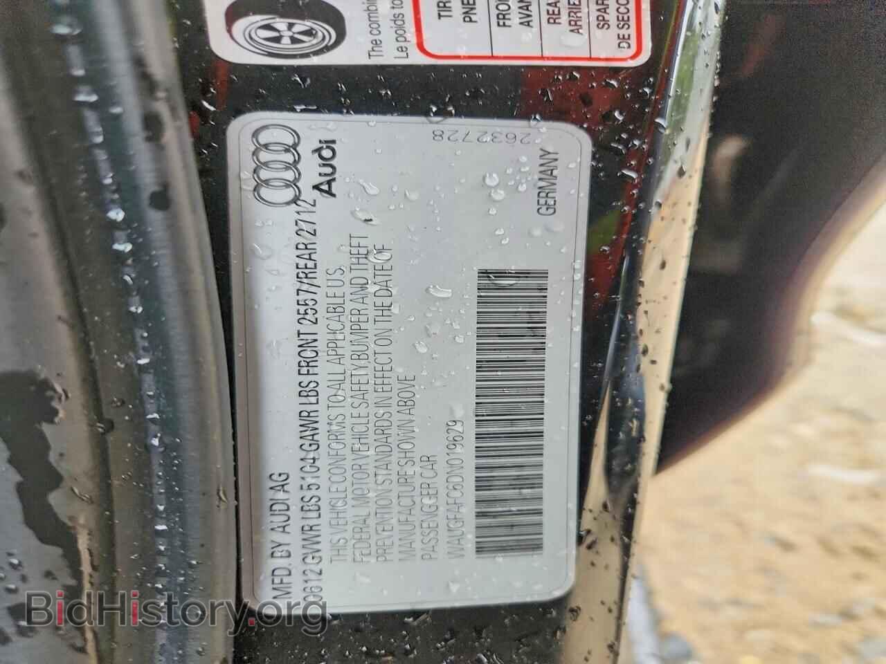 2013 AUDI A6 - VIN: WAUGFAFC6DN019629 - Photo 12