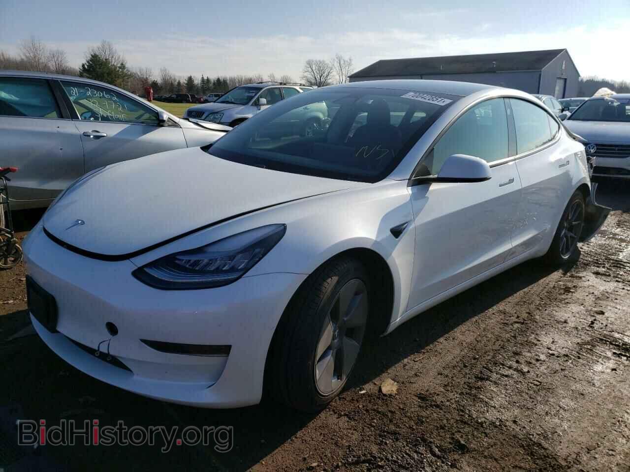 2021 TESLA MODEL 3 - VIN: 5YJ3E1EA0MF853673 - Photo 2