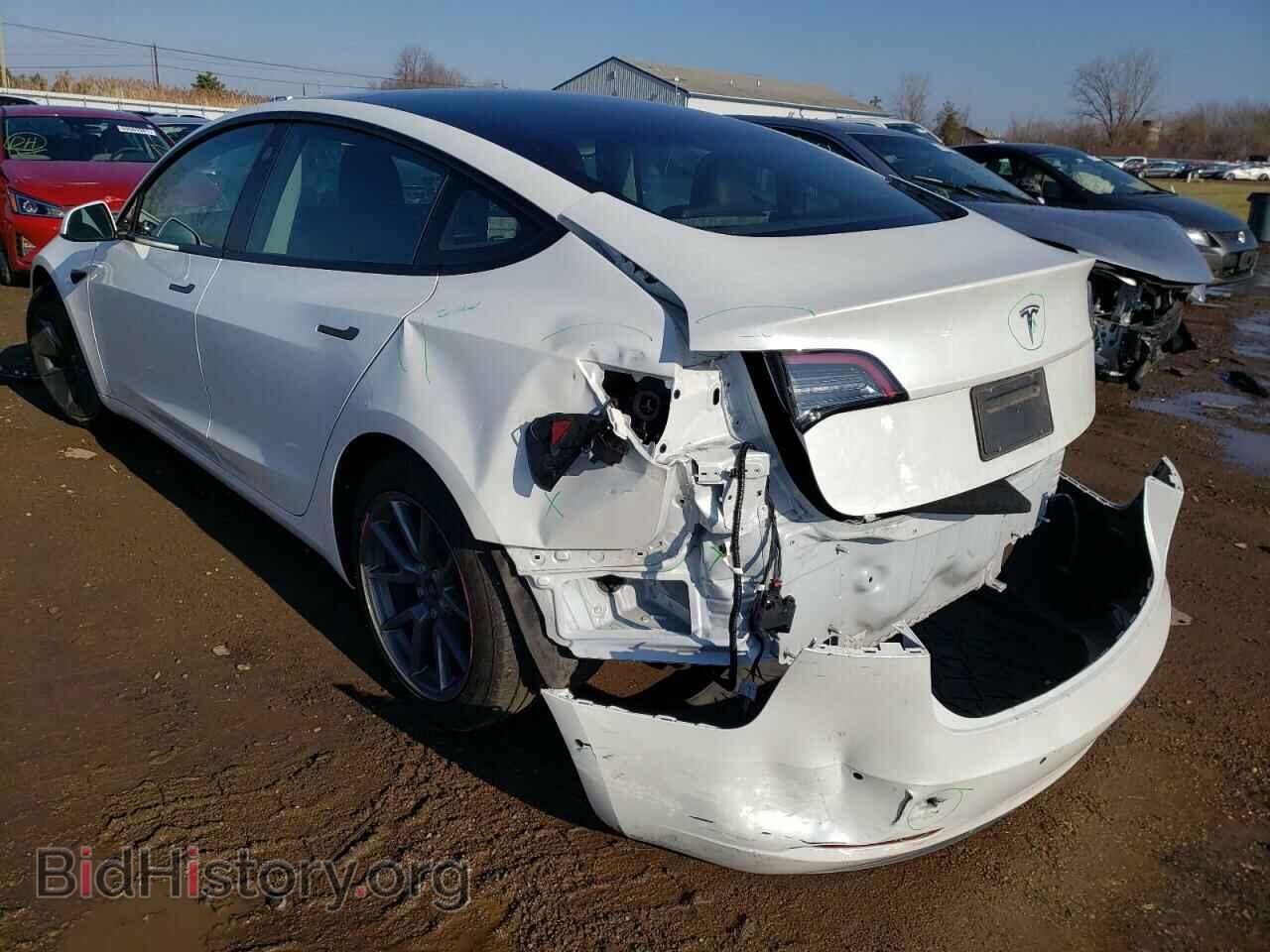 2021 TESLA MODEL 3 - VIN: 5YJ3E1EA0MF853673 - Photo 3