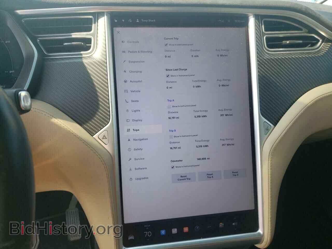 2017 TESLA MODEL X - VIN: 5YJXCBE23HF047712 - Photo 9