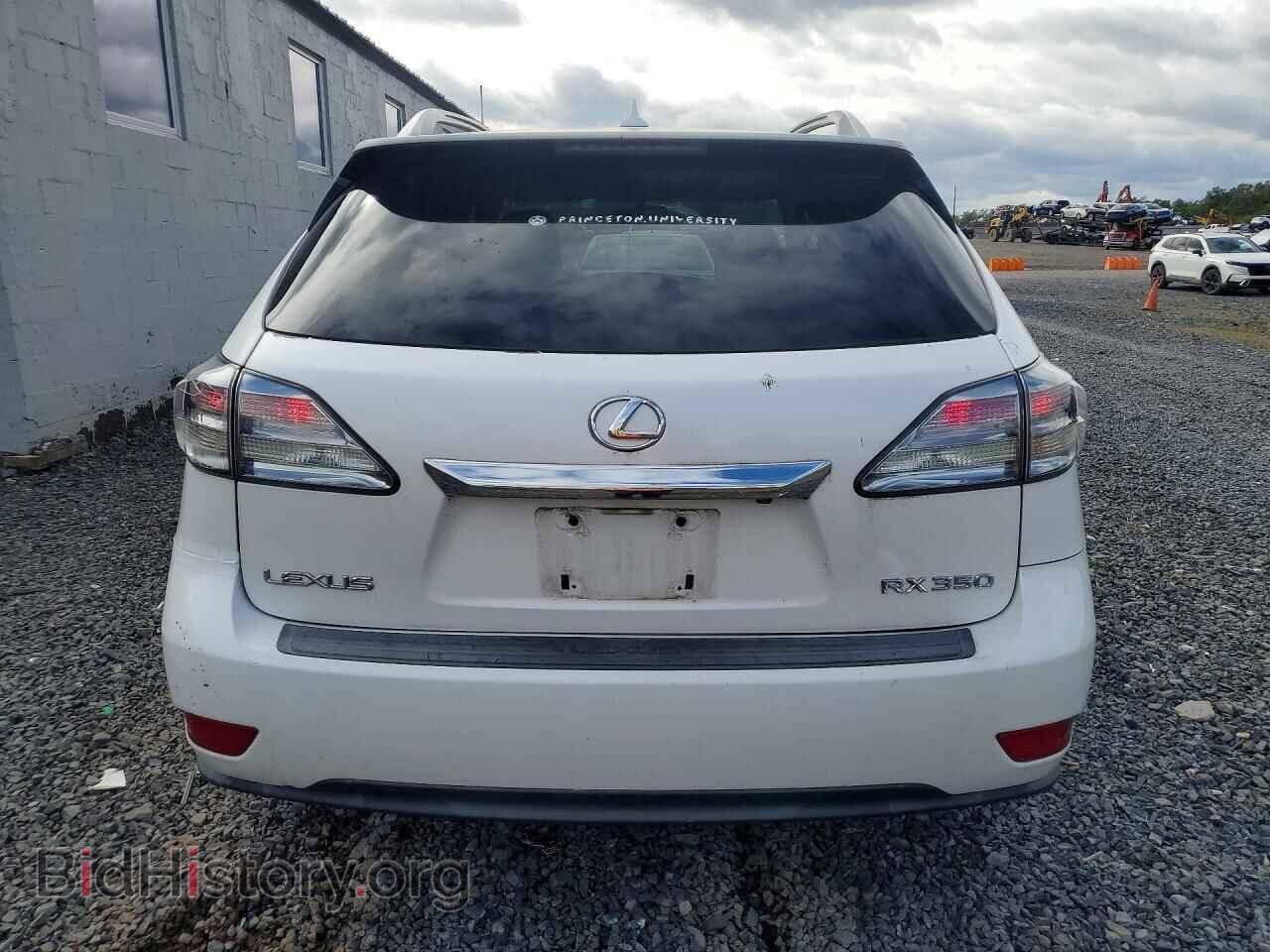 2010 LEXUS RX350 - VIN: 2T2BK1BAXAC036313 - Фото 6