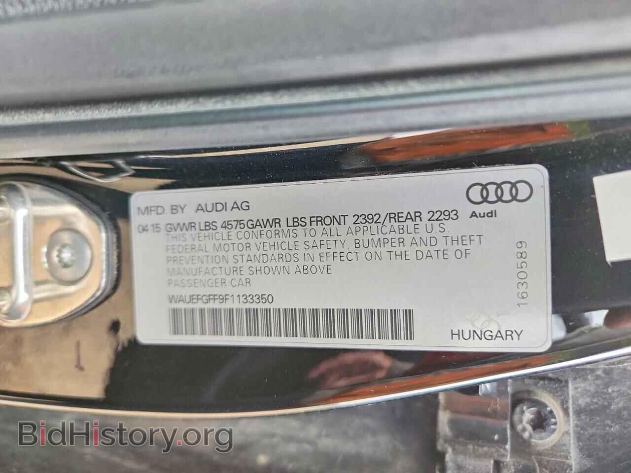 2015 AUDI A3 - VIN: WAUEFGFF9F1133350 - Photo 13