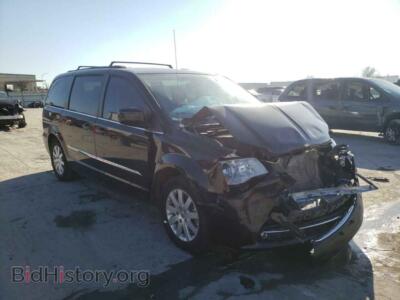 2016 Chrysler MINIVAN Town & COU, черный — VIN 2C4RC1BG0GR294661, Copart