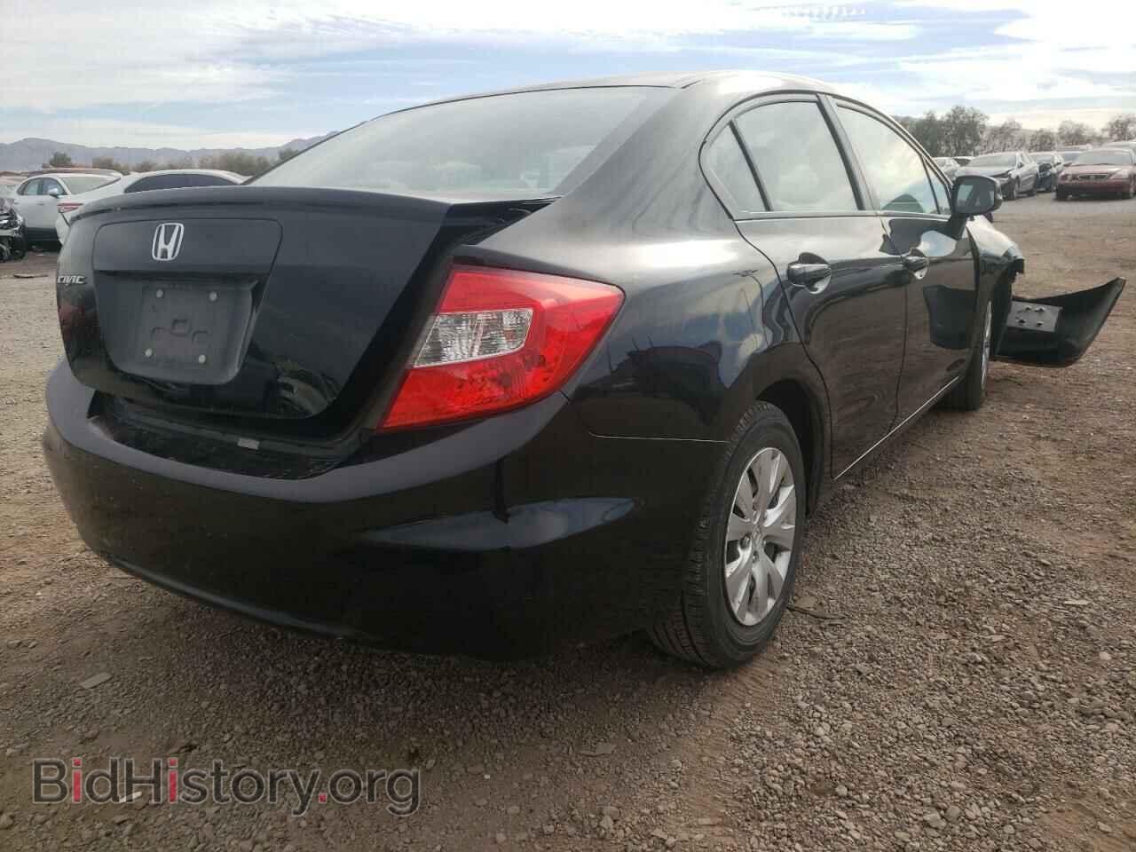 2012 HONDA CIVIC - VIN: 2HGFB2F59CH333057 - Фото 4