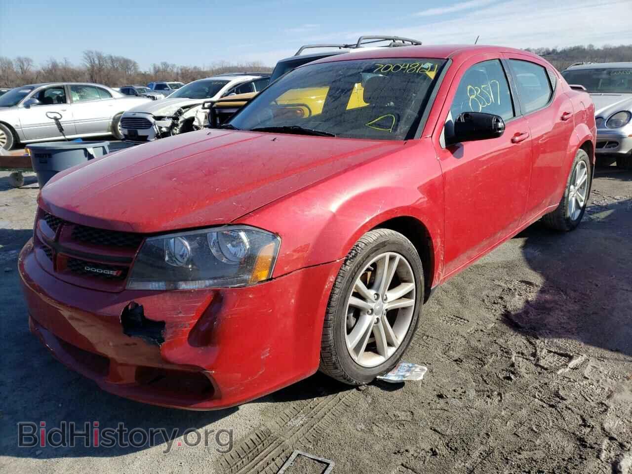 2014 DODGE AVENGER - VIN: 1C3CDZCB7EN220902 - Фото 2