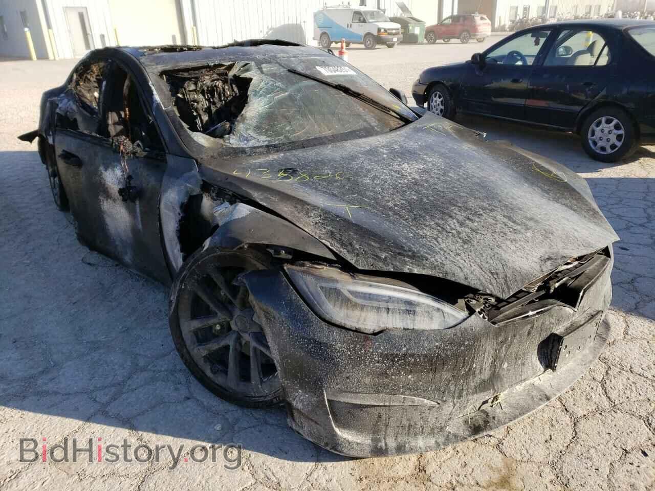 Photo 5YJSA1E5XMF435826 - TESLA MODEL S 2021