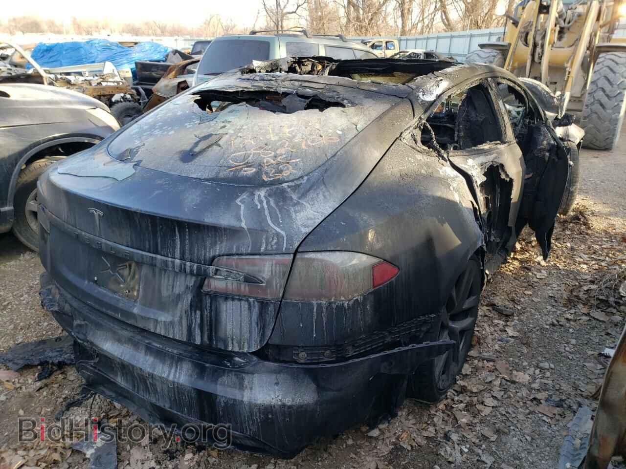2021 TESLA MODEL S - VIN: 5YJSA1E5XMF435826 - Фото 4