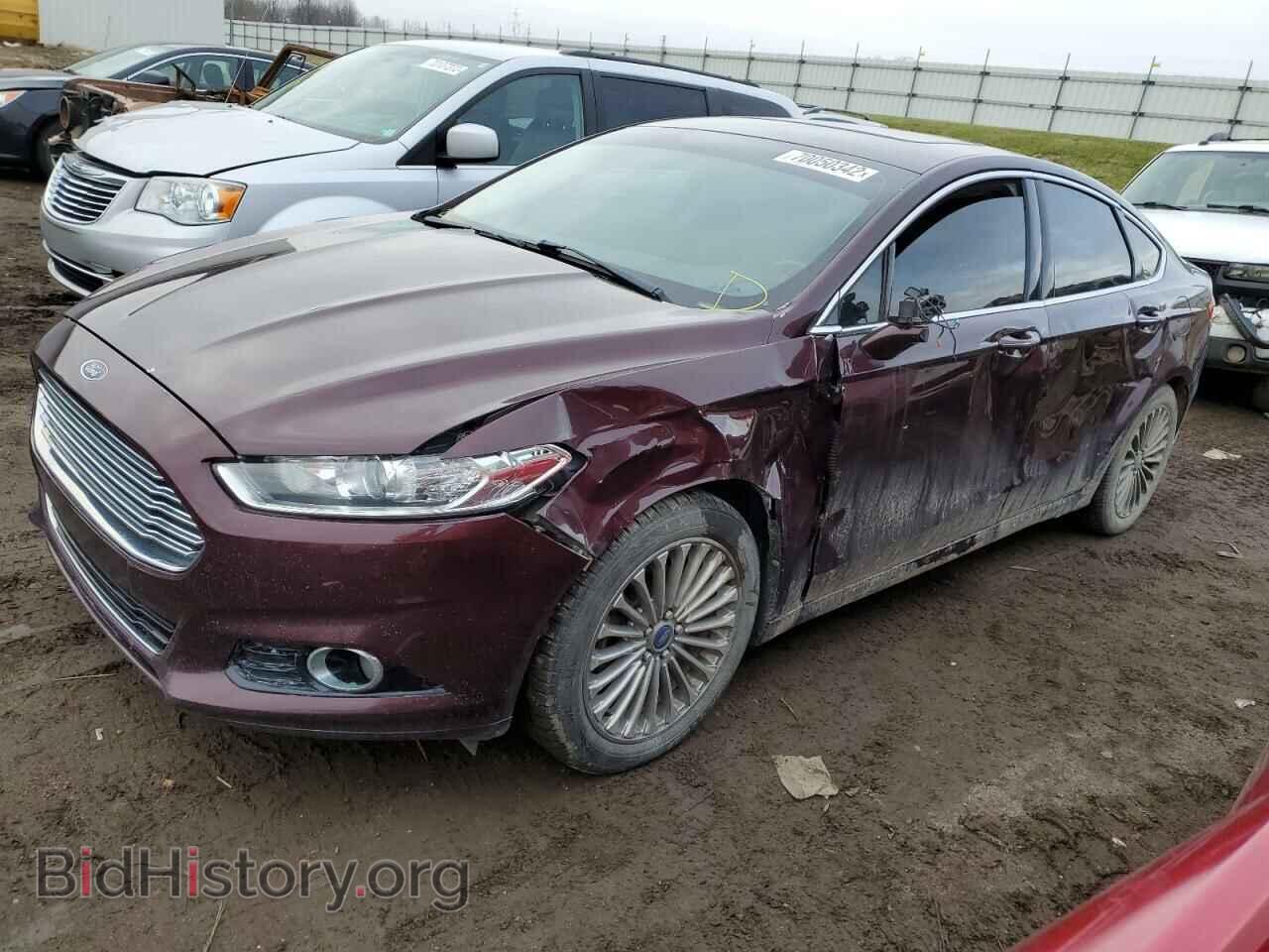 Photo 3FA6P0K96DR369619 - FORD FUSION 2013