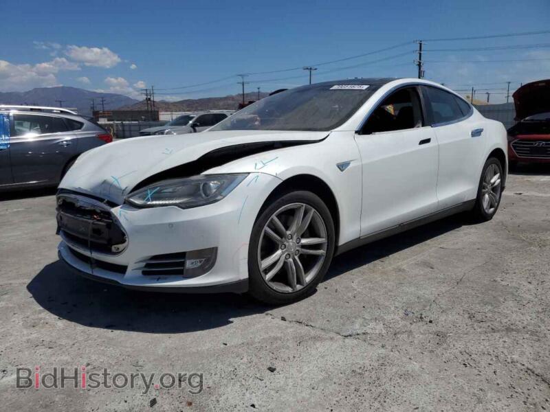 2013 Tesla MODEL S (VIN 5YJSA1CN5DFP27824) — фото 1 из 15, Copart, повреждение: передняя часть