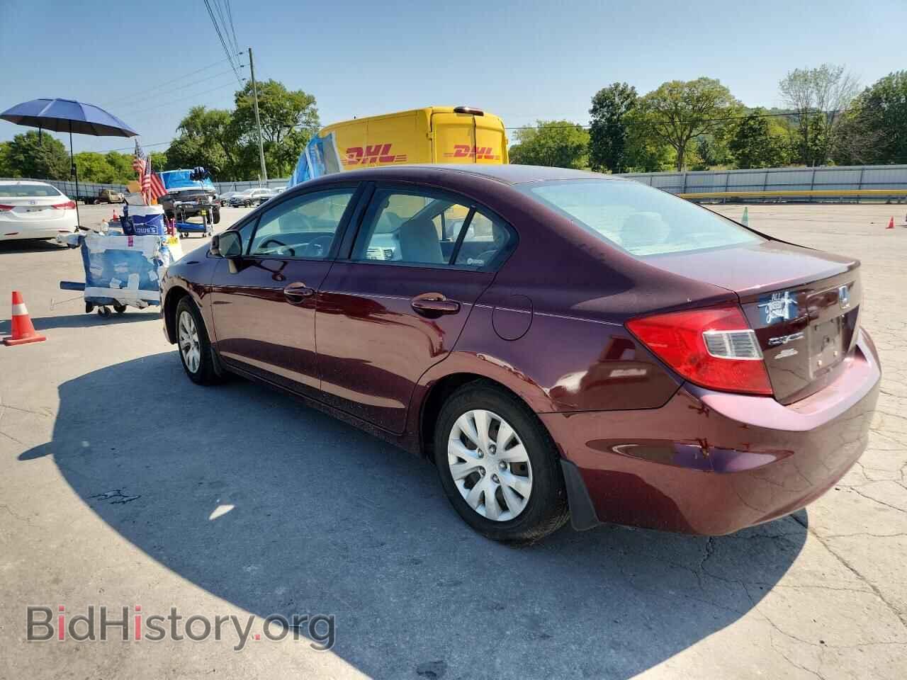 2012 HONDA CIVIC - VIN: 19XFB2F59CE091171 - Фото 2