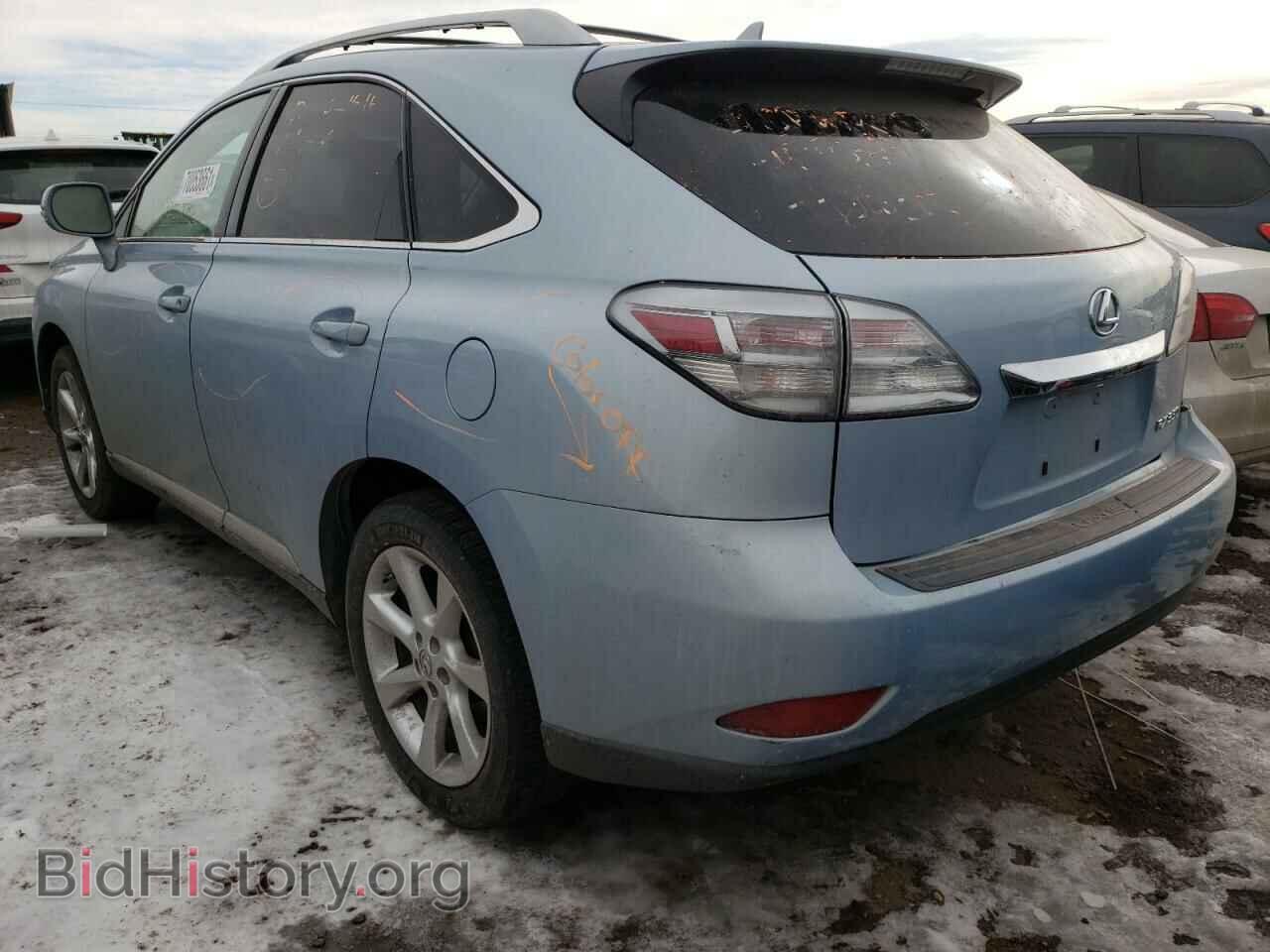 2012 LEXUS RX350 - VIN: 2T2BK1BAXCC129934 - Фото 3