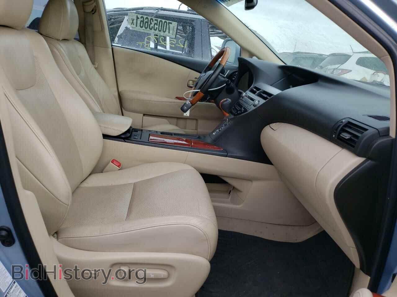 2012 LEXUS RX350 - VIN: 2T2BK1BAXCC129934 - Фото 5