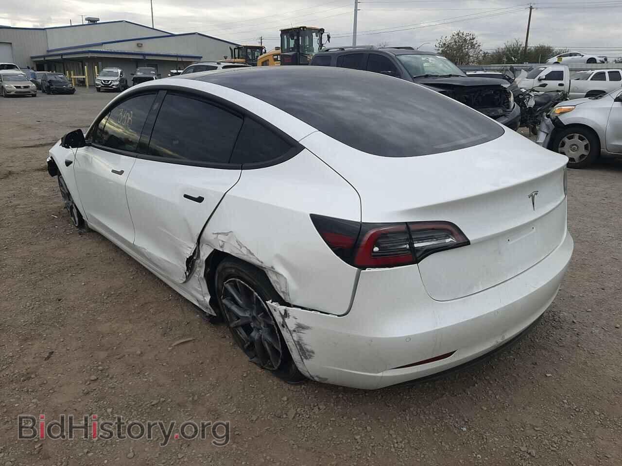2021 TESLA MODEL 3 - VIN: 5YJ3E1EA4MF047786 - Фото 3