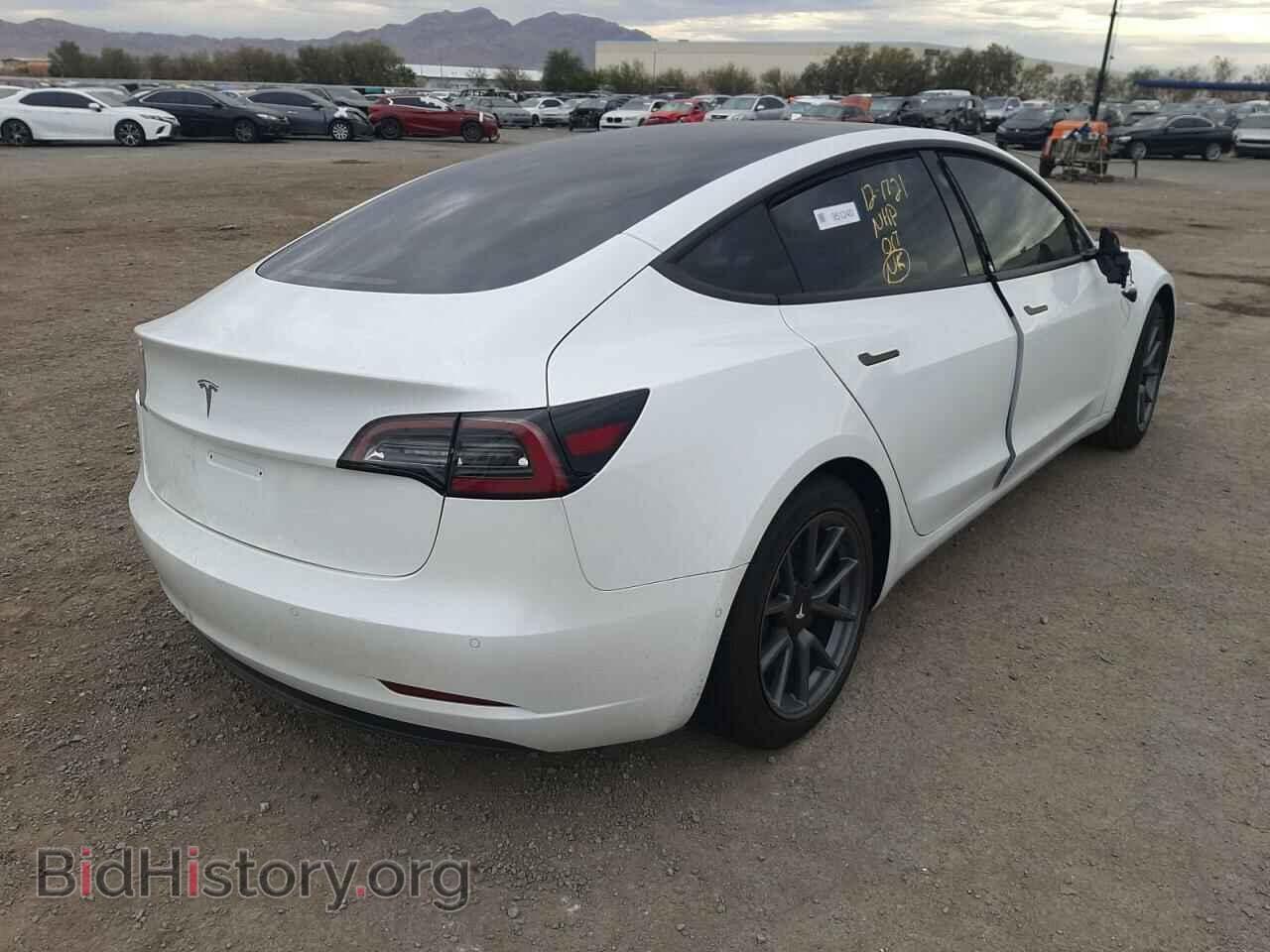 2021 TESLA MODEL 3 - VIN: 5YJ3E1EA4MF047786 - Фото 4