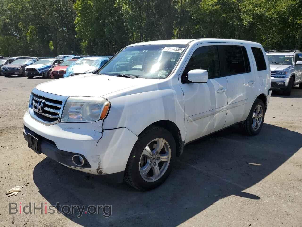 Photo 5FNYF4H45CB026048 - HONDA PILOT 2012