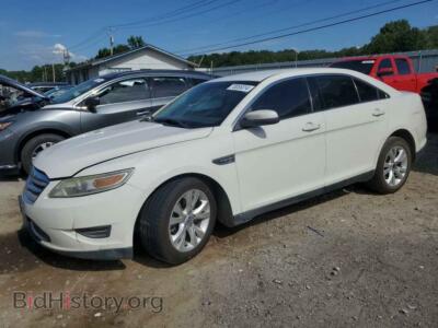 2011 Ford TAURUS SEL, белый — VIN 1FAHP2HW1BG173061, Copart