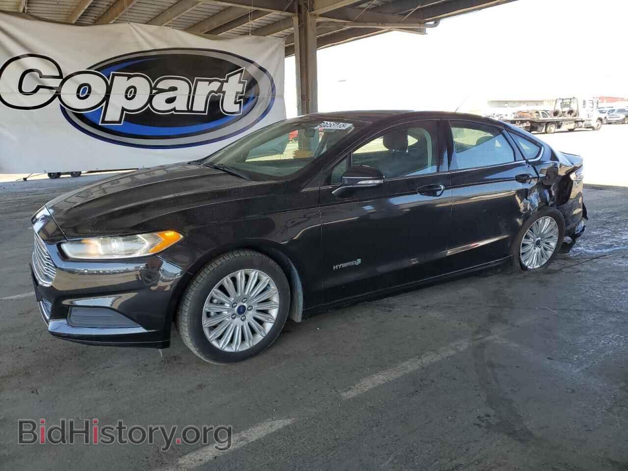 Photo 3FA6P0LU4ER393566 - FORD FUSION 2014