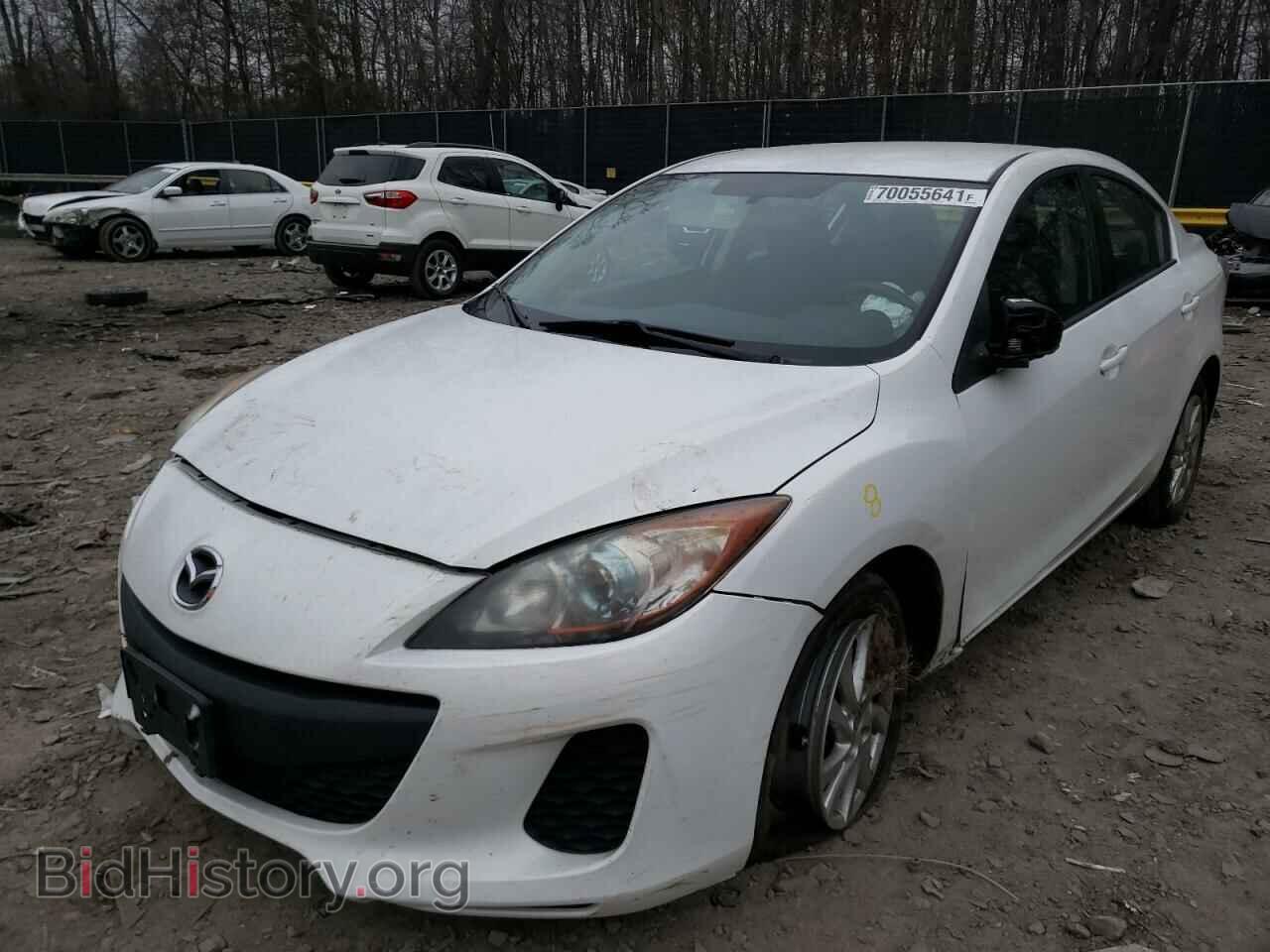 2012 MAZDA 3 - VIN: JM1BL1V82C1652122 - Фото 2