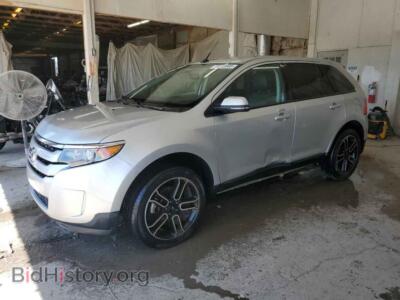 2014 Ford EDGE SEL, серебристый — VIN 2FMDK3JC6EBB59922, Copart