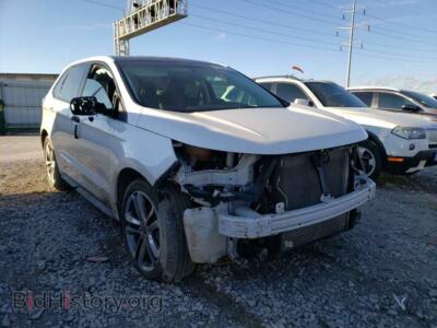 2015 Ford EDGE Edge Sport, white — VIN 2FMTK4AP1FBC31342, Copart