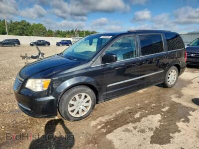 2014 Chrysler MINIVAN Touring, black — VIN 2C4RC1BG7ER296064, Copart