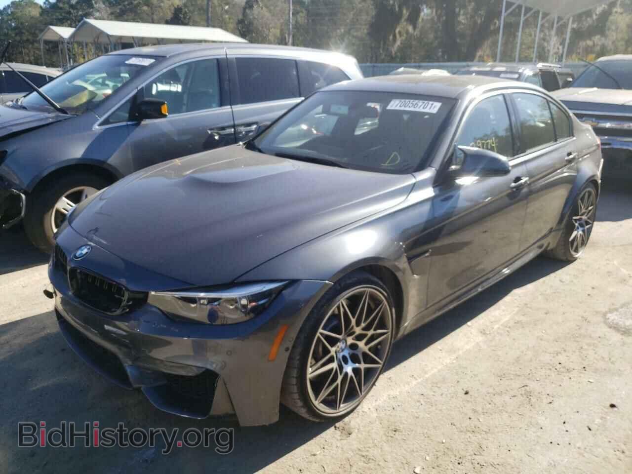 2018 BMW M3 - VIN: WBS8M9C53J5J79621 - Фото 2