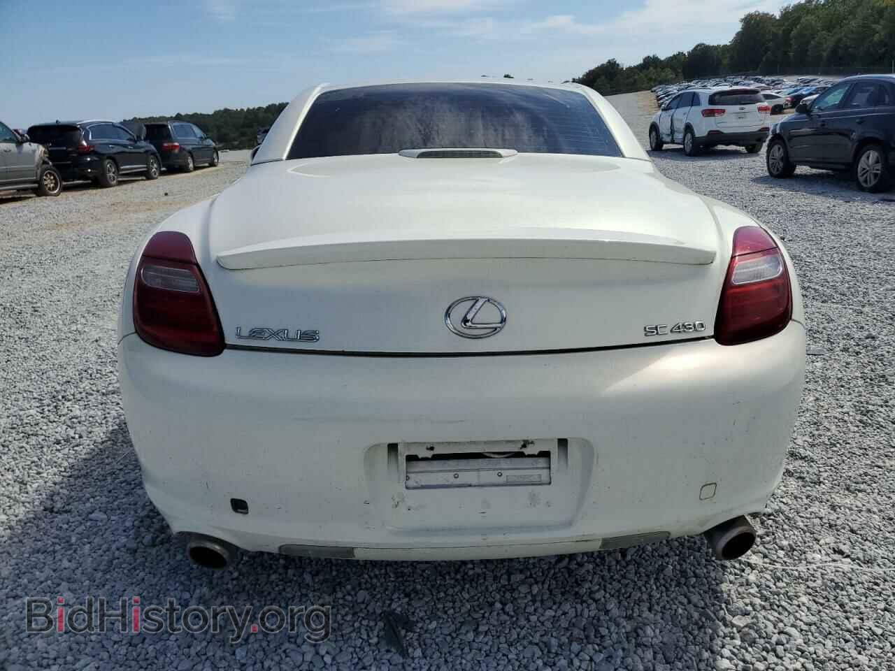2006 LEXUS SC430 - VIN: JTHFN48Y669007132 - Фото 6