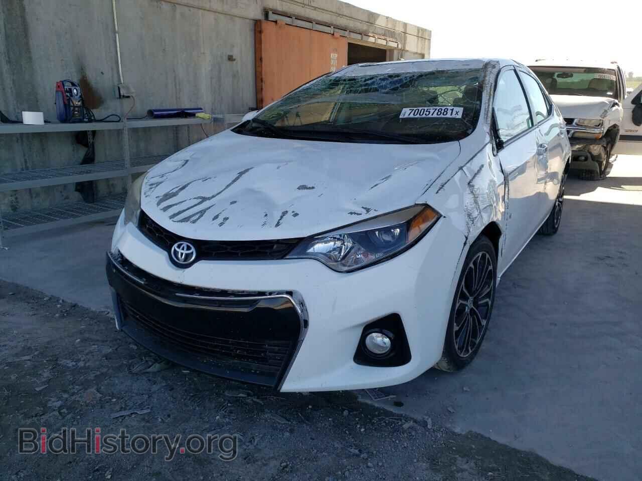 2014 TOYOTA COROLLA - VIN: 2T1BURHEXEC173894 - Фото 2