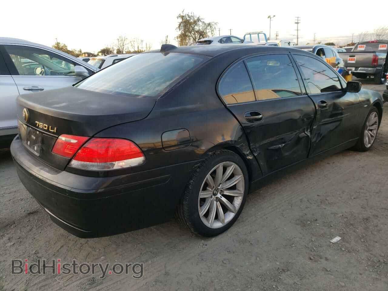 2007 BMW 7 SERIES - VIN: WBAHN83537DT70028 - Фото 3