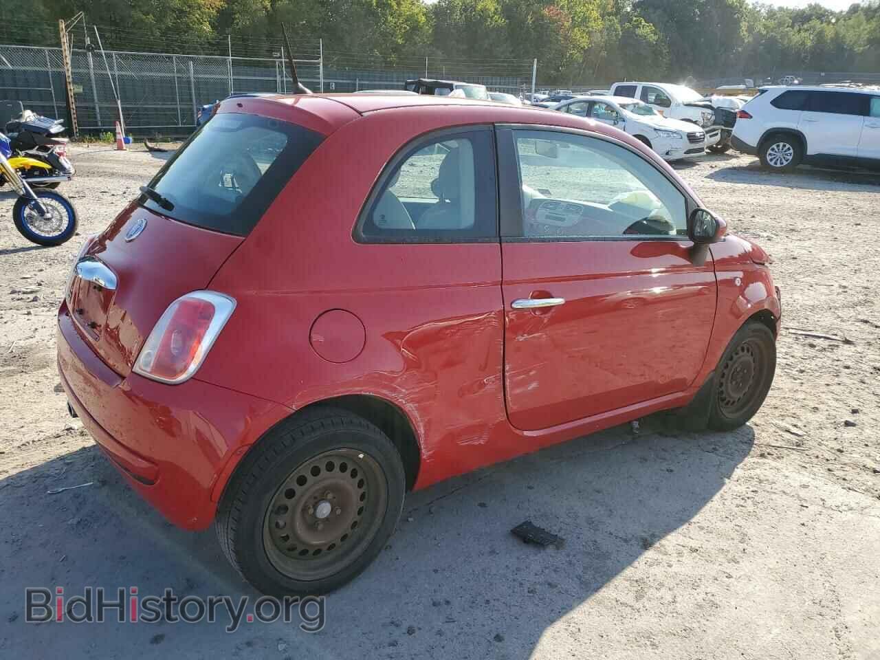 2012 FIAT 500 - VIN: 3C3CFFAR4CT237825 - Photo 3