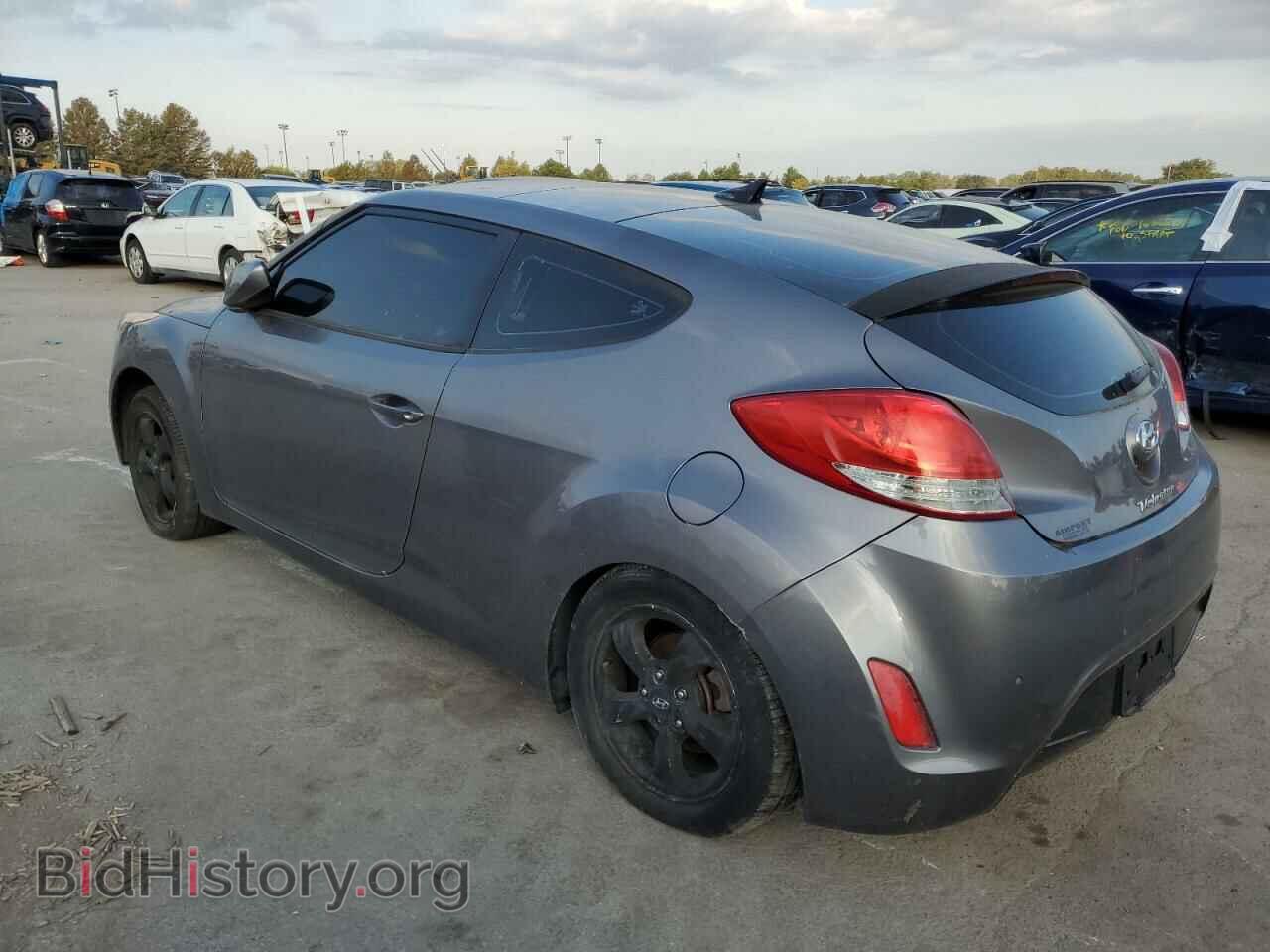 2013 HYUNDAI VELOSTER - VIN: KMHTC6AD9DU160820 - Фото 2