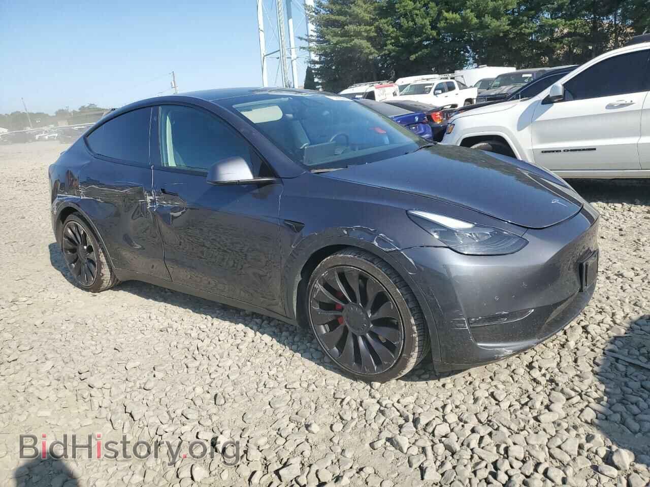 2022 TESLA MODEL Y - VIN: 7SAYGDEF7NF372790 - Фото 4