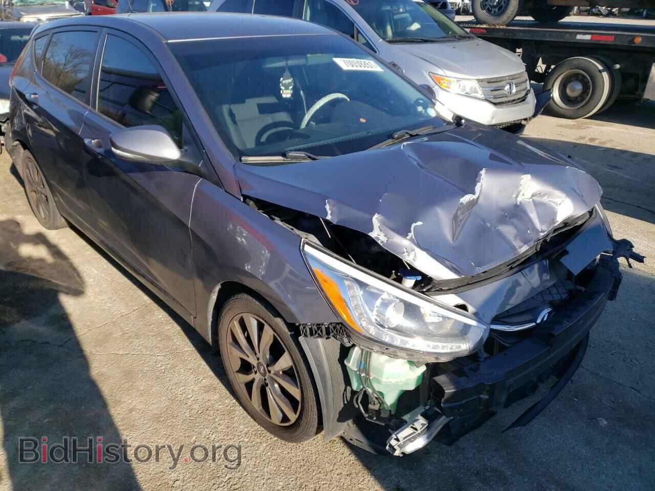 Photo KMHCU5AE1GU237197 - HYUNDAI ACCENT 2016