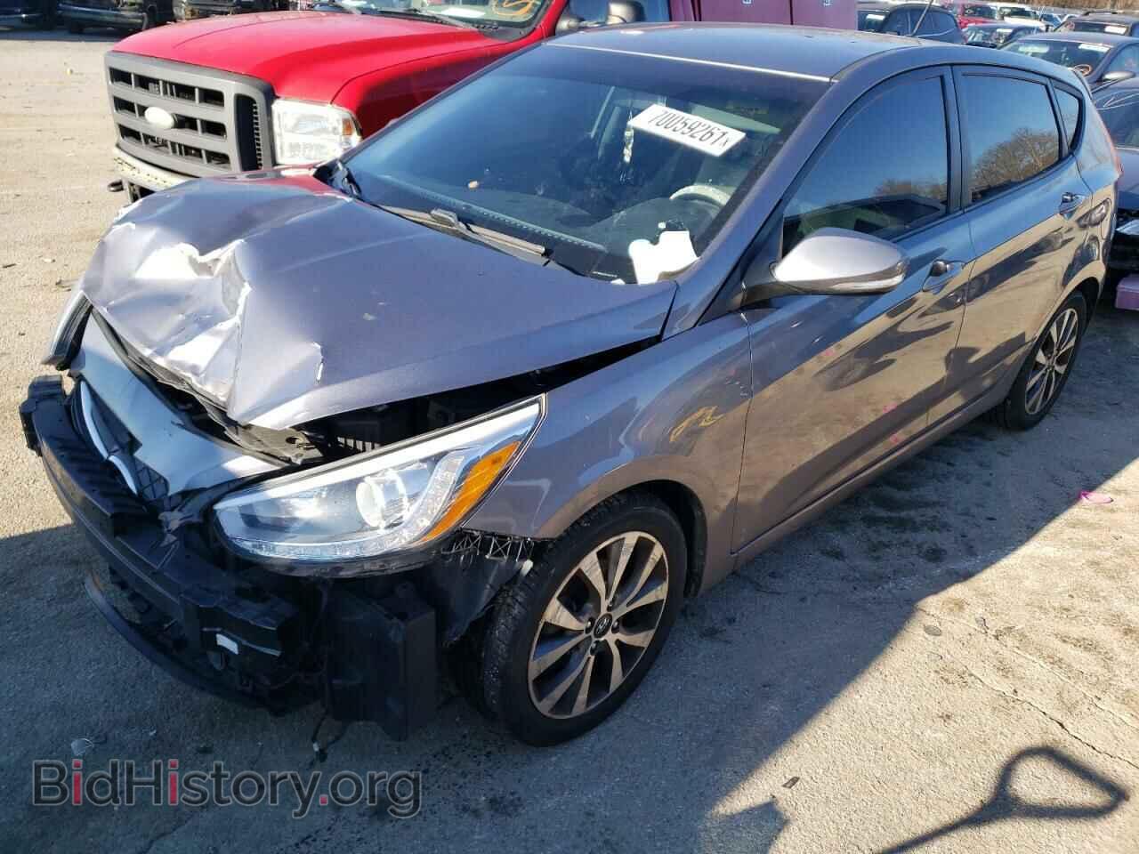 2016 HYUNDAI ACCENT - VIN: KMHCU5AE1GU237197 - Фото 2
