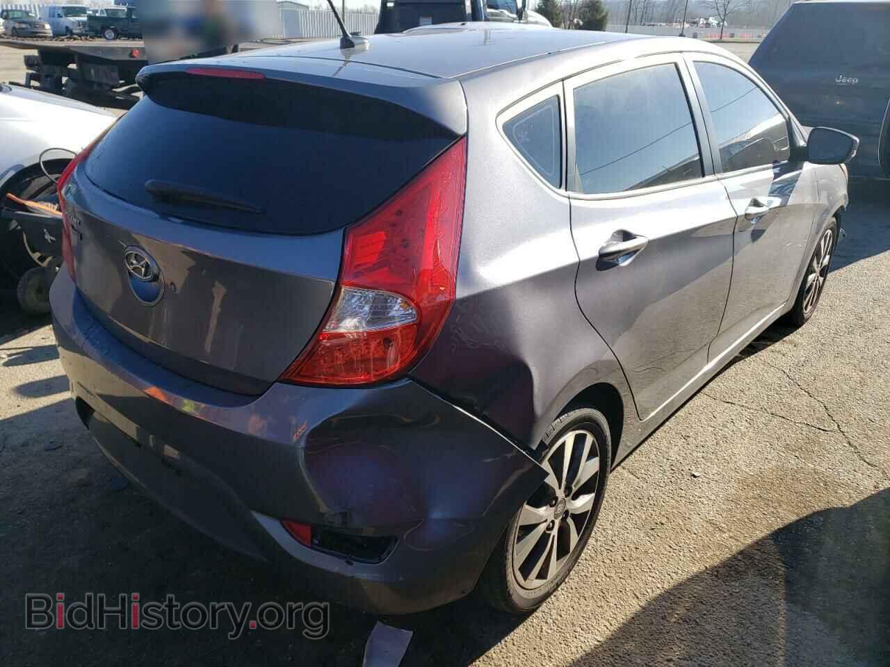 2016 HYUNDAI ACCENT - VIN: KMHCU5AE1GU237197 - Фото 4