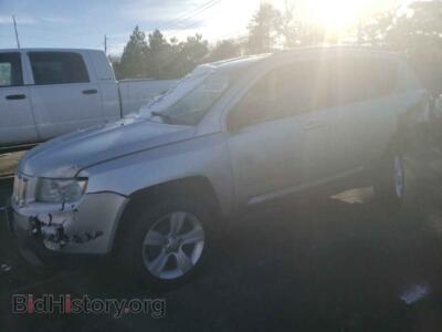 2012 Jeep COMPASS Compass SP, silver — VIN 1C4NJDBBXCD604659, Copart
